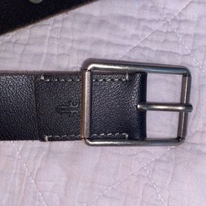 Frye - Black Leather Belt